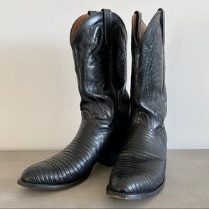 Lucchese 2000 Leather Cowboy Men's Boots Size 11